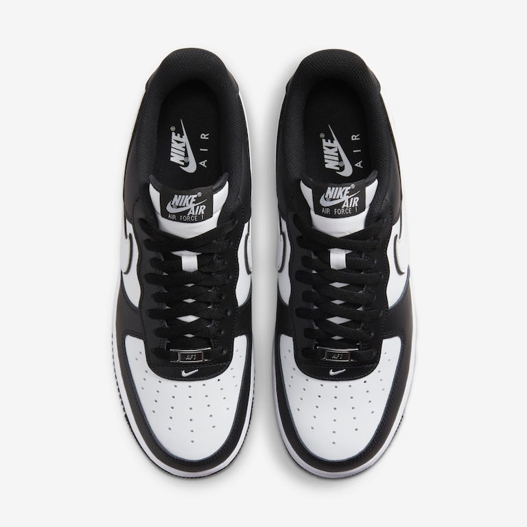 Tênis Nike Air Force One Couro - Preto/Branco