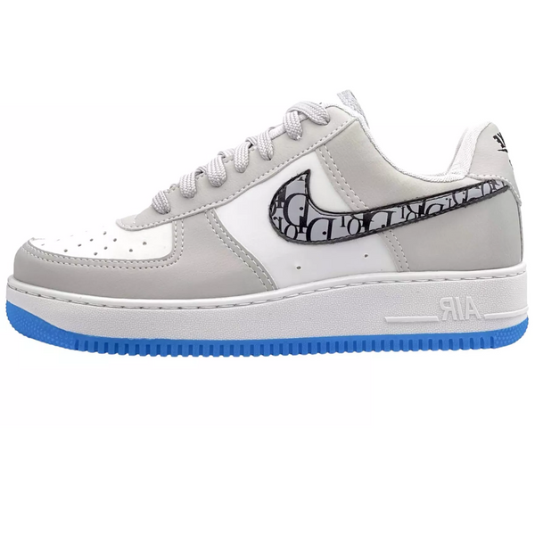 Tênis Nike Air Force 1 Dior - Cinza