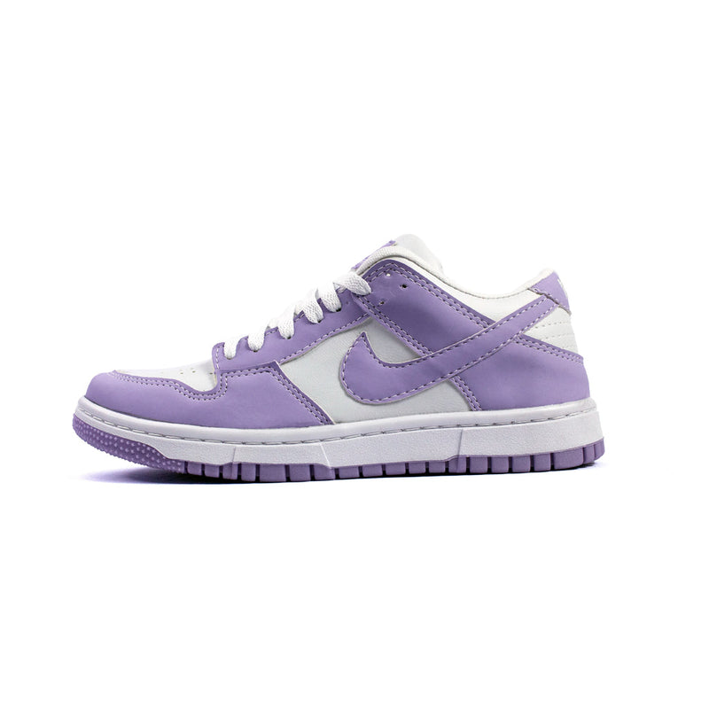 Tênis Nike Dunk Low SB - Branco/Roxo