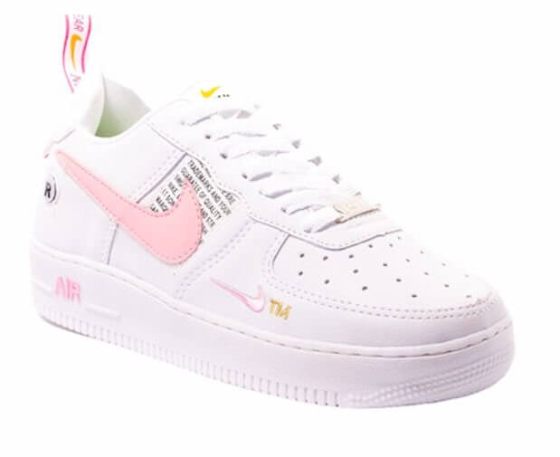 Tênis Nike Air Force 1 Off - Rosa