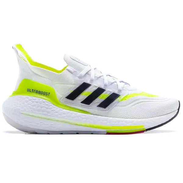 Tênis Adidas Ultraboost 21 - Branco/Verde Lima