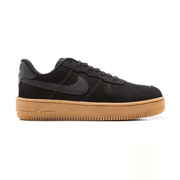 Tênis Nike Air Force 1 WB Camurça - Preto/Caramelo