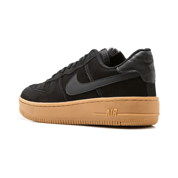 Tênis Nike Air Force 1 WB Camurça - Preto/Caramelo